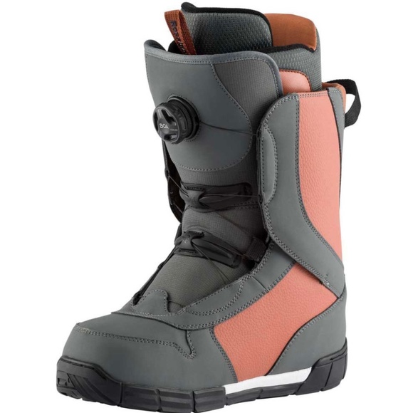 Rossignol Crank BOA H3 Grey/Brown Men Snowboard Boots Size 8.5 Brand New in Box main image 2